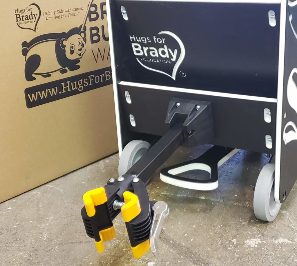 Hugs for Brady Foundation's 10th Anniversary Brady Buggy Wagon
